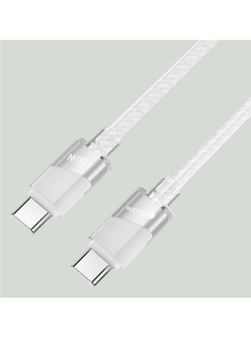 ProOne ProOne Type-C to Type-C 100W PD fast Charging & Data Cable, 1m Length  - Image 4