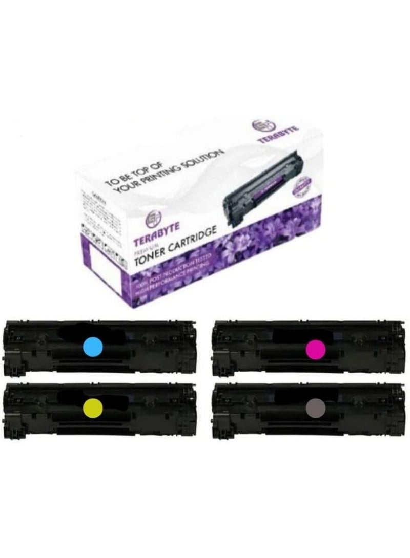 Terabyte Compatible 045 Toner Cartridges Toner Models: 045 (Black) 045 (Cyan) 045 (Magenta) 045 (Yellow) Compatible Printers: Canon i-Sensys MF635 CX Canon i-Sensys MF633 Cdw Canon i-Sensys MF631 Cw Canon i-Sensys LBP613 Cdw Canon i-Sensys LBP611 Cn Yield (Based on 5% coverage on A4 paper): Black: 1700 pages Color: 1500 pages - Image 1