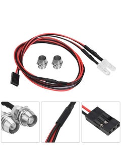 Dilwe Rc Led Light Kits 2Pcs 5Mm Headlights Rc Accessory Led Lights For 1/10 Model Drift Car Vehicle(12 Red Light)  - Image 5
