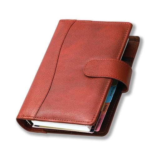 COI Brown Dated 2026 Daily Planner Appointment Book with Pen Loop, Inner Pocket for Office going Men & Women with pen - Image 1