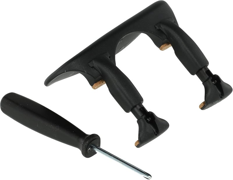 Wittner Composite 1/4-1/2 Violin Chinrest - Center Mount - Hypoallergenic - Image 2