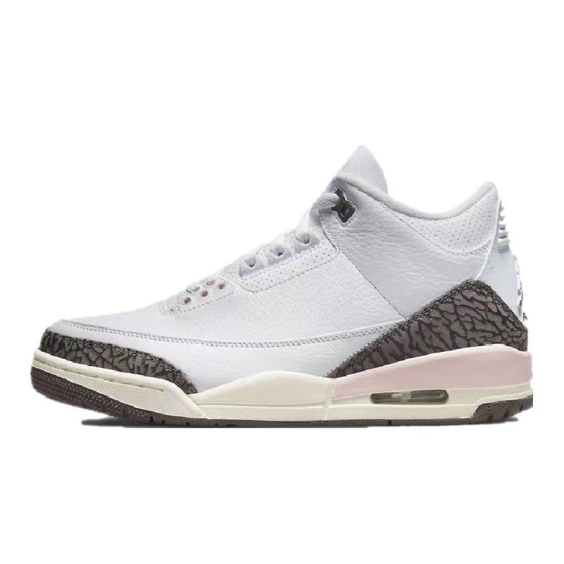 Putian Shoe Factory Wholesale Jordan 3 White Cement Flame Red Air Cushion Non-Slip Men''s Basketball Sneakers - Image 4