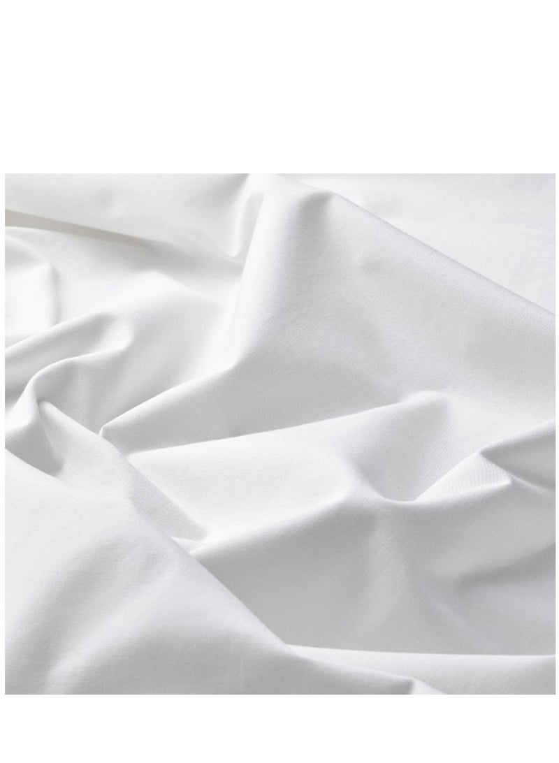 Neuovaletto Luxury 193x203 US King Size100% Natural Long Staple Cotton 300TC Bedding Set, 1pc Fitted Sheet, 1pc Flat Sheet, 2pcs Pillowcases, Soft and Better Breathing - Image 4
