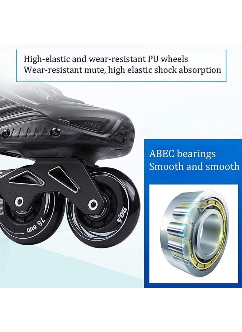 LIMOS - Skating Shoes Professional Inline Skates Single Row Roller Blades Performance Skates No Physical Brake - Image 1