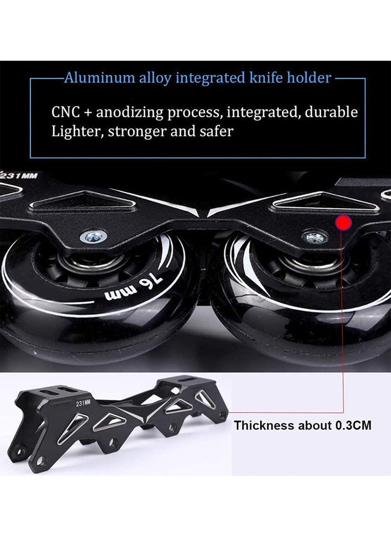 LIMOS - Skating Shoes Professional Inline Skates Single Row Roller Blades Performance Skates No Physical Brake - Image 1