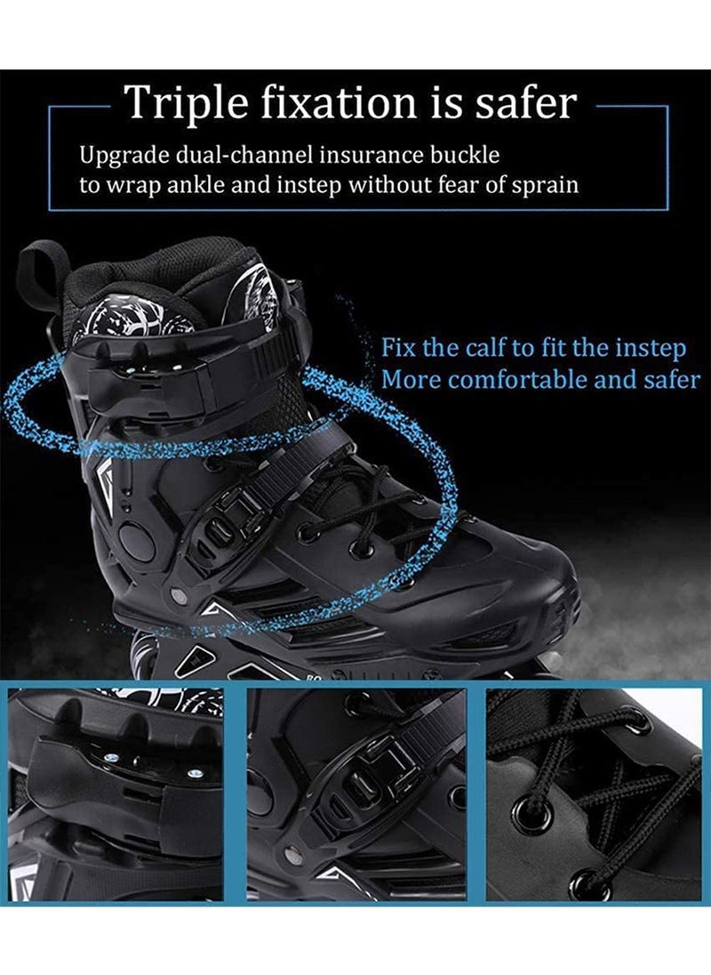 LIMOS - Skating Shoes Professional Inline Skates Single Row Roller Blades Performance Skates No Physical Brake - Image 1