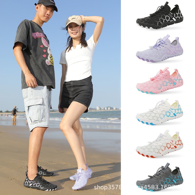 Couple'S Tracing Shoes Outdoor Wading Swimming Shoes Non-Slip Quick-Drying Five-Finger Climbing Shoes - Image 2