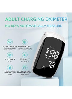 Joshberg Portable Finger Clip Oximeter For Medical Blood Oxygen Saturation Detection, Household Pulse And Heart Rate Monitoring  - Image 3