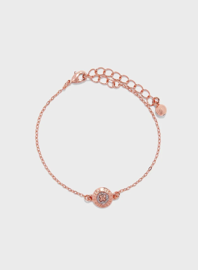 Ted Baker Eisa Enamel Mini Button Bracelet