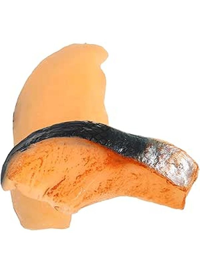 Lifelike Artificial Fish Slice Model Decor Thin Seafood Props 2PCS - Image 1