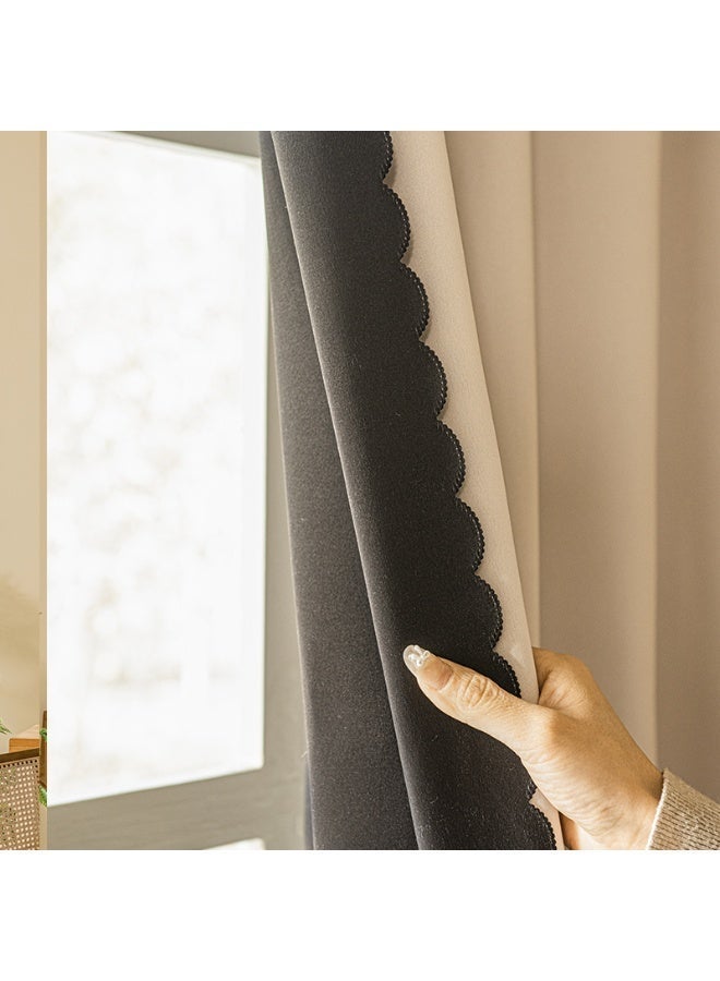 OHTEX HOME ستائر مزدوجة منع الضوء 100% تثبيت سهل بشريط لاصق بدون حفر للنوافذ بمختلف الأحجام مثالية لغرف النوم والمطابخ والعيشة للاستخدام اليومي والهدايا المنزلية - Image 4