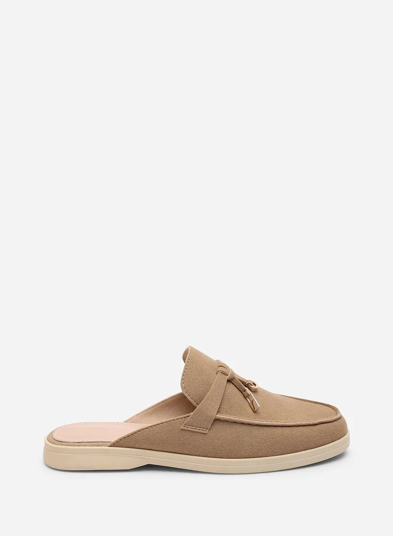 Where's That From Twilight Flat Slip On Loafer With Tassel Detail