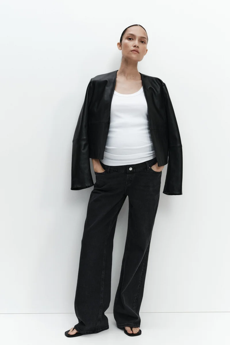 H&M  MAMA Wide jeans for Women | Best Price UAE