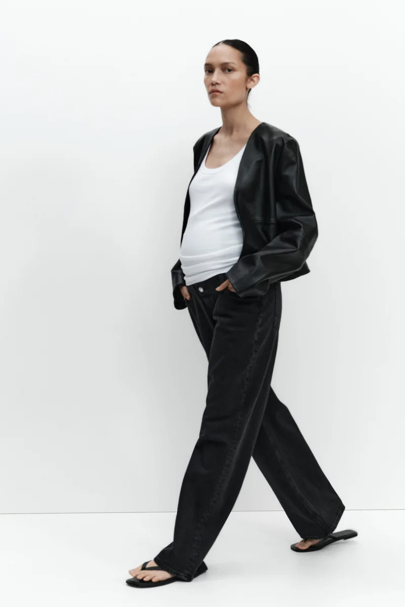 H&M  MAMA Wide jeans for Women | Best Price UAE