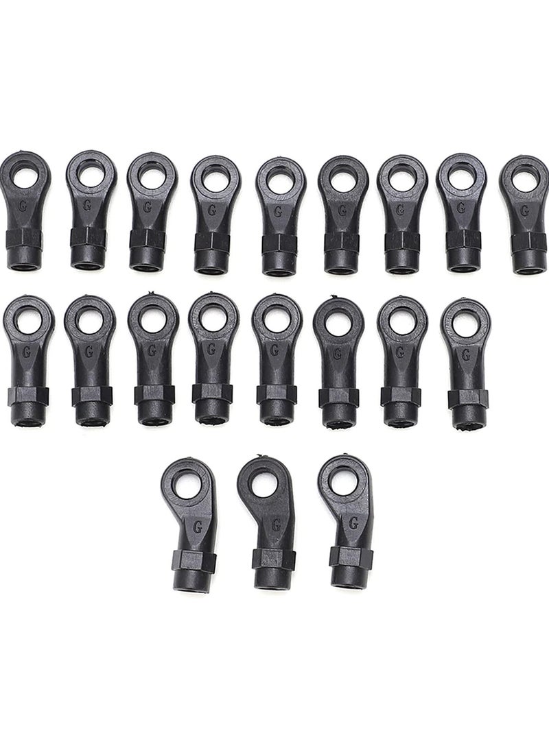 GGOOT Stainless Steel Pull Rod RC Car Pull Rods RC Servo Link Pull Rod with End Ball Set for Traxxas Trx4 313mm Wheelbase 1/10 - Image 4