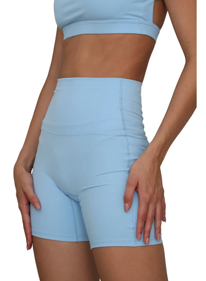 موهوكي موهوكي شورت رياضي Olivia Side Pocket Short - أزرق فاتح