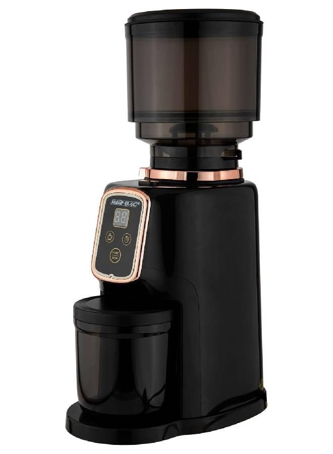 ALSAIF-ELEC Aroma Coffee Grinder 0.35 kg 300 W E02303 Black - Image 2