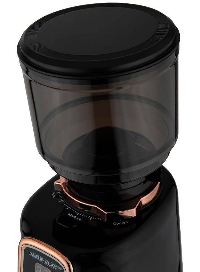 ALSAIF-ELEC Aroma Coffee Grinder 0.35 kg 300 W E02303 Black - Image 4