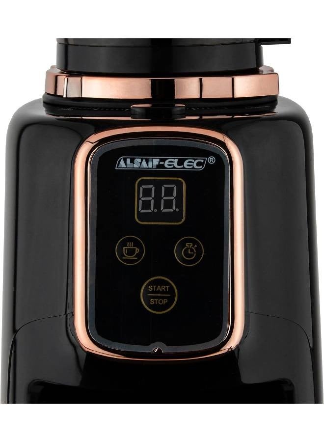 ALSAIF-ELEC Aroma Coffee Grinder 0.35 kg 300 W E02303 Black - Image 3