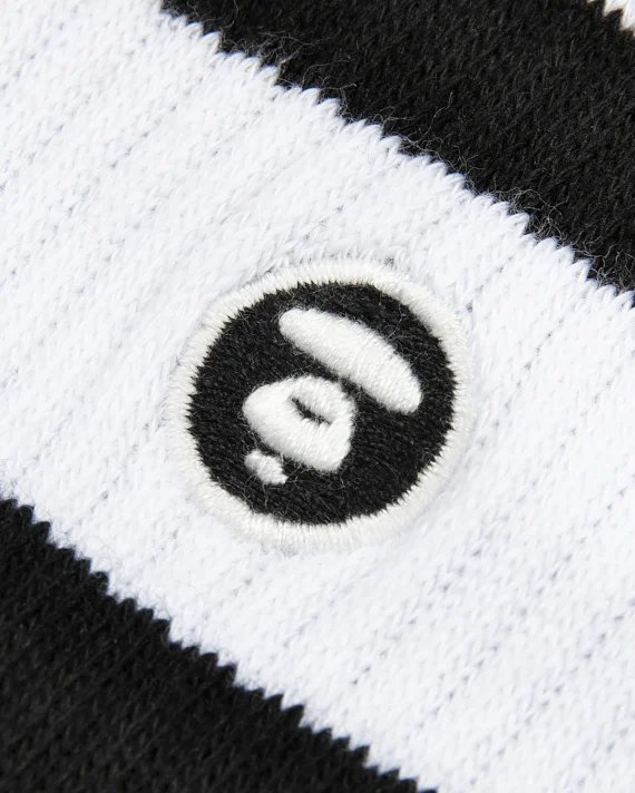 ايه ايه بي إي AAPENOW moonface stripe socks