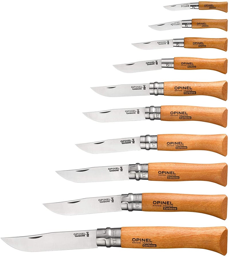 Opinel حافظة عرض أوبينيل لجمع 10 سكاكين من الفولاذ الكربوني، شفرة 3.5-12 سم - Image 2