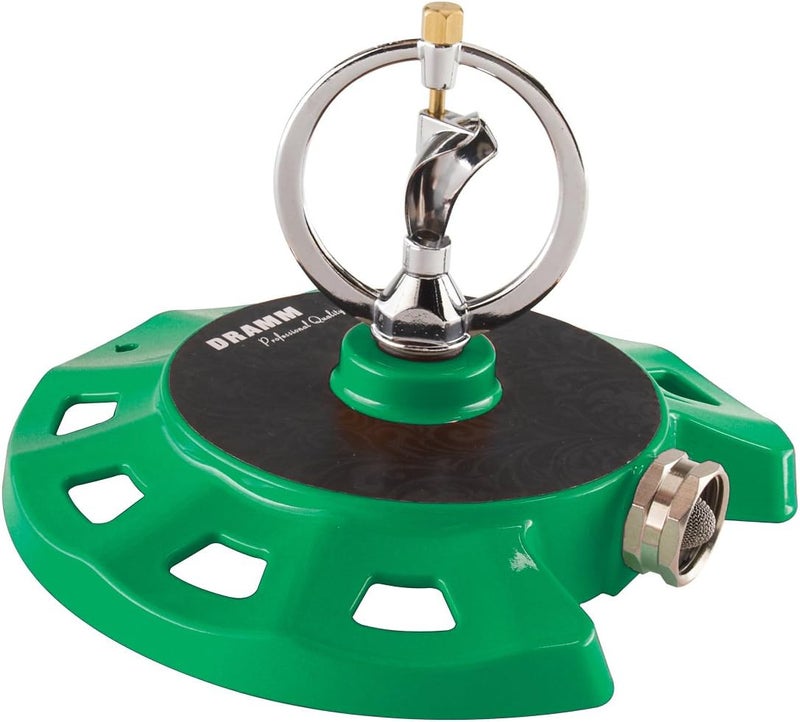 Dramm 15074 ColorStorm Spinning Sprinkler Green - Image 1