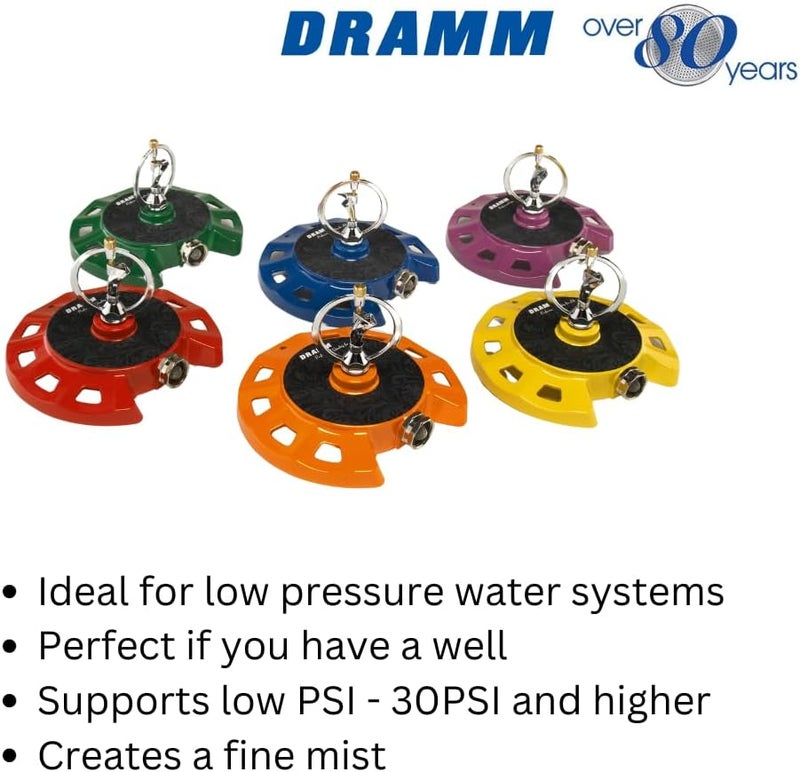 Dramm 15074 ColorStorm Spinning Sprinkler Green - Image 2