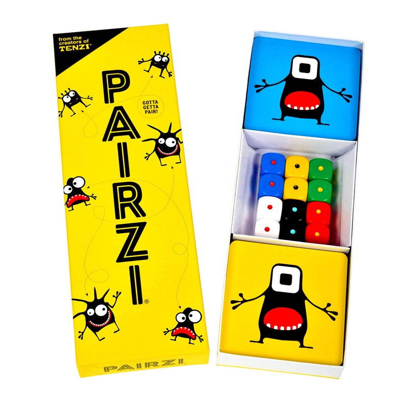 TENZI PAIRZI - The Fast, Fun Card Matching Family and Party Game with a Twist - for Ages 6 to 96 - 2 to 6 Players - Image 1