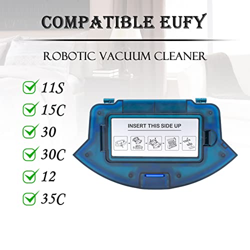 Coodss Replacement Dust Bin Box for Eufy RoboVac 11S, 15C, 30, 30C, 35C, 25C, 12, 15T, 35C, G30 Robot Vacuum Cleaner Replacement Part Accessories - Image 5