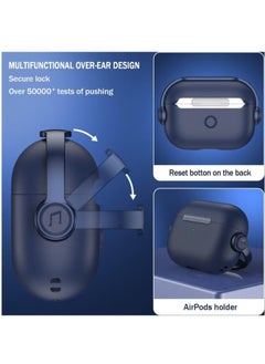 AIR Airpods 4 Case Cover for Women Men with Cleaning Kit, Automatic Security Locking Case for Airpods 4th Generation Front LED Visible  - Image 2