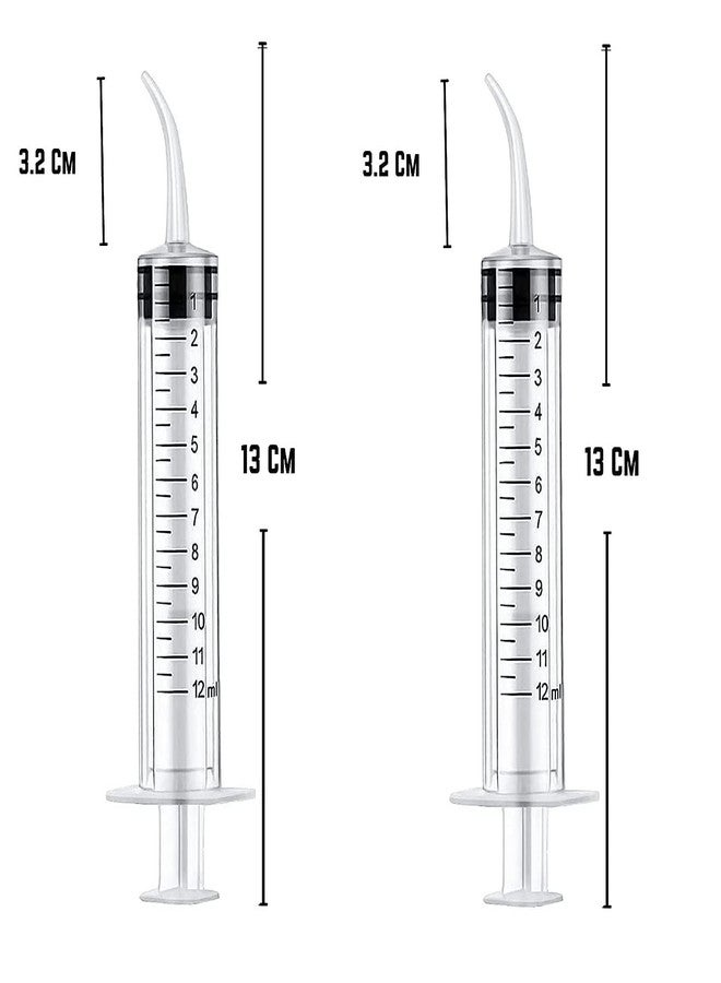 Agarwals Hand Feeding Syringe - Ideal for Feeding Baby Pets | Tranpsarent | Curve Tip 12 ml | for Birds | Hamsters | Puppys | Kittens | Rabbits(2 PCS) - Image 4