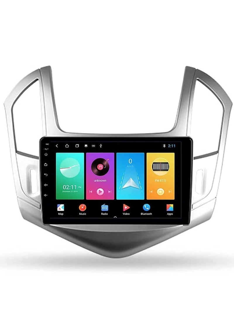 فيريكس ستيريو سيارة أندرويد لسيارة شيفروليه كروز 2012 2013 2014 2015 متوافق مع Apple Carplay Android Auto Wireless 4GB RAM واجهة سريعة كاميرا AHD متضمنة دعم بطاقة SIM بلوتوث USB YouTube Netflix DSP  - Image 1