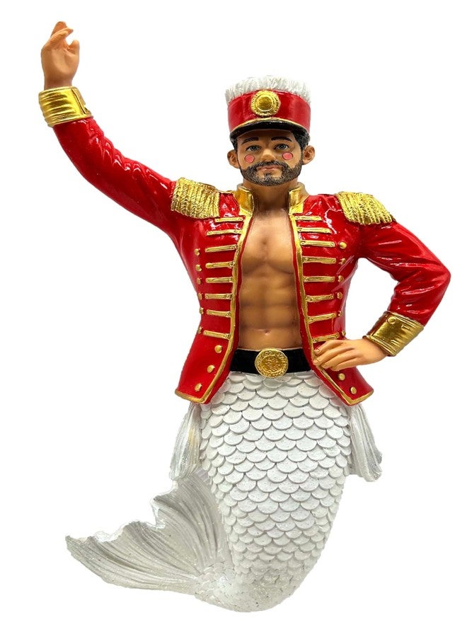 ديسمبر دايموندز زينة حورية البحر على شكل كسارة البندق من ديسمبر دايموندز 55-55474، 7 بوصات