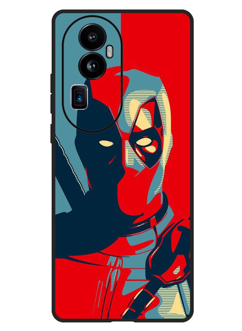 Theodor Protective Case Anti Scratch Shock Proof Bumper Cover For Oppo Reno 10 Pro Plus Deadpool - Image 1