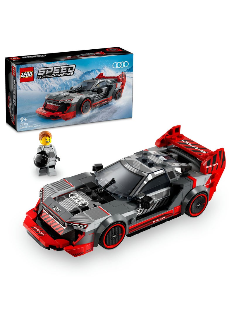 LEGO Speed Champions Audi S1 e-tron quattro Race Car 76921 (274) Pieces  - Image 1