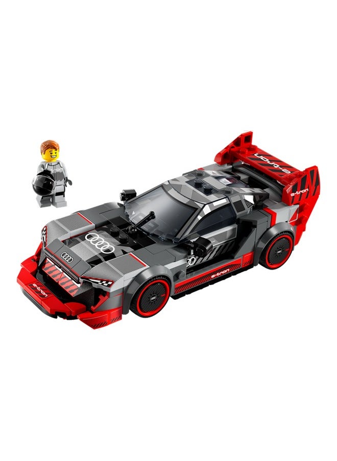 LEGO - LEGO 76921 Speed ​​Champions Audi S1 ​​e-tron quattro race car, buildable model set for kids,  gift for boys and girls aged 9+ who enjoy independent play - Image 1