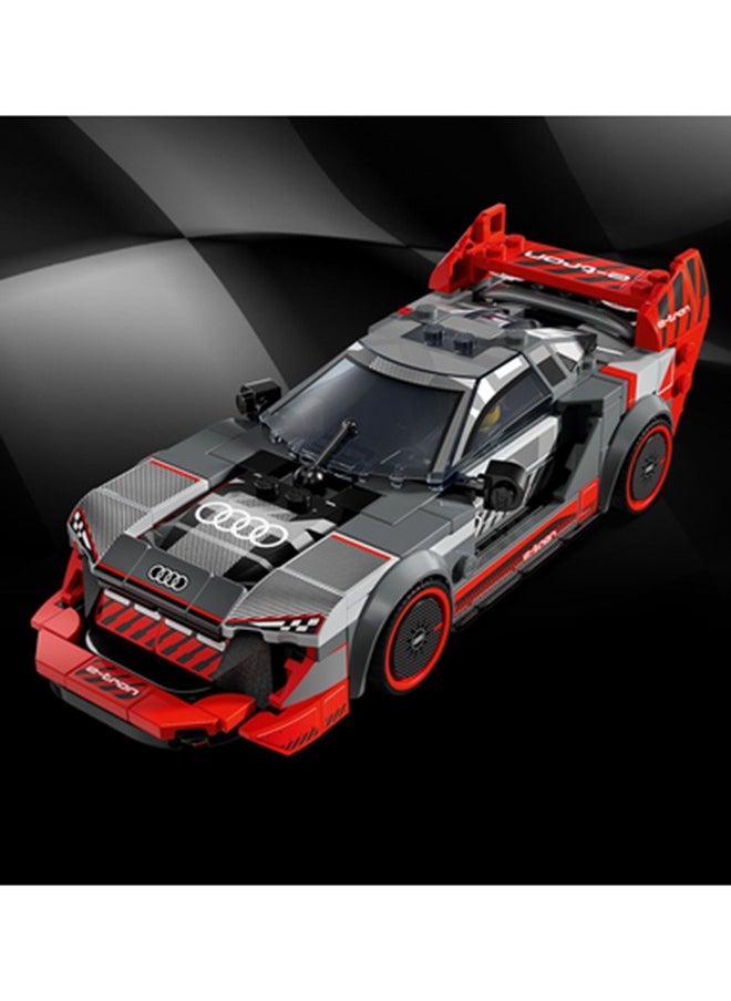 LEGO - LEGO 76921 Speed ​​Champions Audi S1 ​​e-tron quattro race car, buildable model set for kids,  gift for boys and girls aged 9+ who enjoy independent play - Image 1