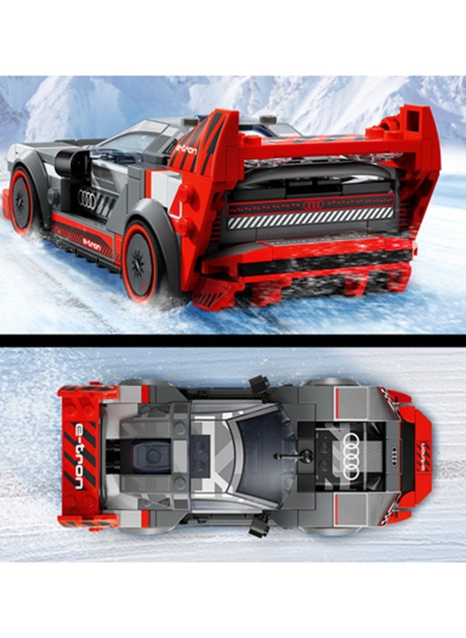LEGO - LEGO 76921 Speed ​​Champions Audi S1 ​​e-tron quattro race car, buildable model set for kids,  gift for boys and girls aged 9+ who enjoy independent play - Image 1
