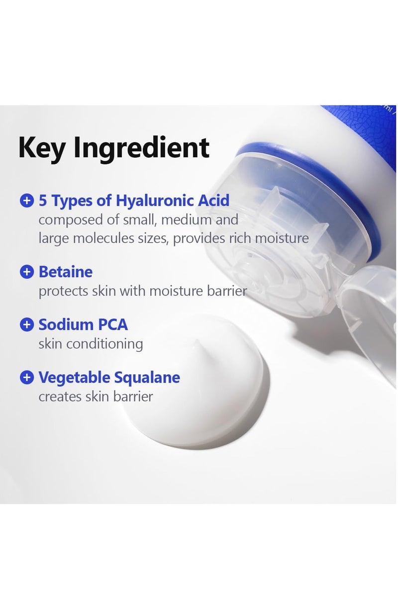 ISNTREE Hyaluronic Acid Aqua Gel Cream 100ml Lightweight Hydrating Gel Quick Absorbing Moisturizer Korean Skincare - Image 4