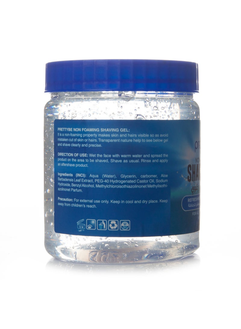prettyBe PrettyBe non-foaming shaving gel -700ml - Image 2