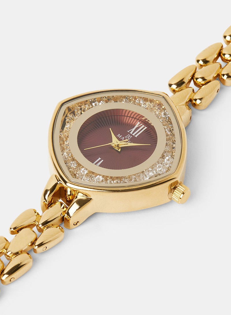 Maxel Ladies Luxury Analog Wrist Watch MX169 - 28mm - Image 2