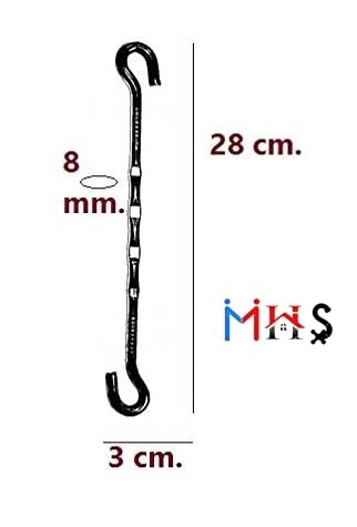 MHS Alloy Steel Heavy Duty Zula Bearing Spring with Hooks & Links | 360° Rotating Hammock & Porch Swing Spring | 150kg Capacity | Multiple Finishes (A. Silver Finish, Spring Kit of 6 pcs) - Image 4