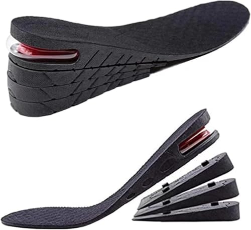 QUORYTH Height Increase Insoles 4Layer Air up Shoe Lifts Elevator Shoes Insole 295inches75 cm Heels Lift Inserts for Men and Women - Image 2