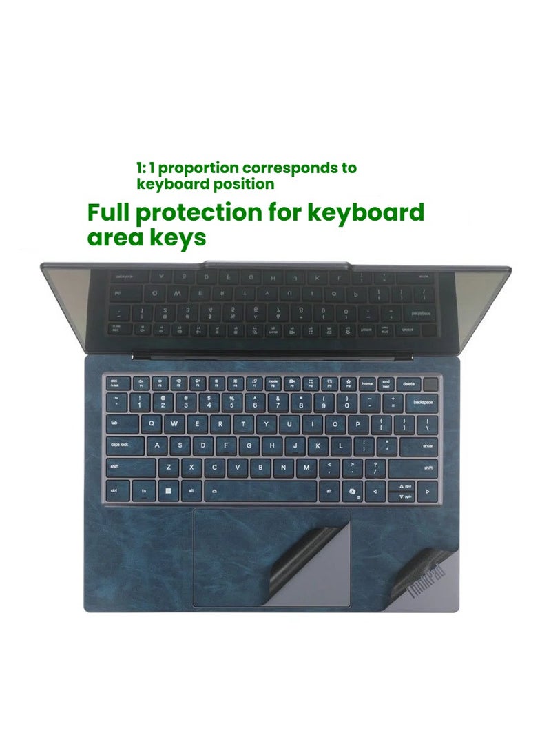 general Laptop Sticker Sleeve for Lenovo Thinkpad X9-14 Aura 2025 Laptop Scratch Resistant Stickers 3-Sided Laptop Film Laptop Film - Image 3