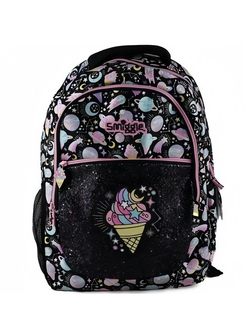 Smiggle Smiggle Girl Student Cartoon Print Schoolbag Elementary and Middle School Students Children's Backpack Outdoor Leisure Bbag Backpack 42*30CM 