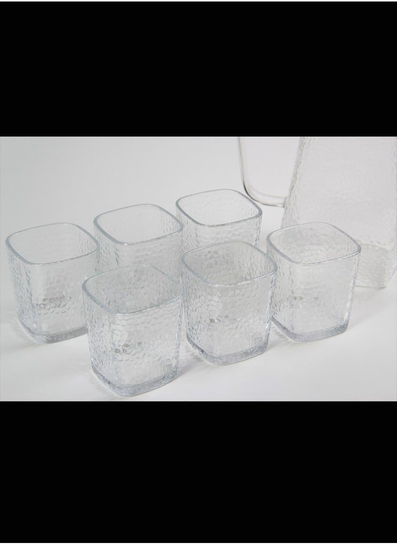 Juice Drink Jug Set with 6 Cups