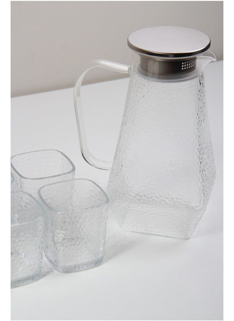 Juice Drink Jug Set with 6 Cups
