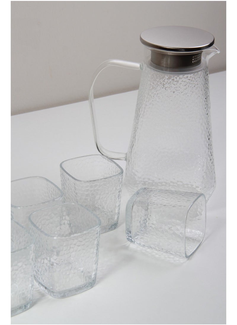 Juice Drink Jug Set with 6 Cups