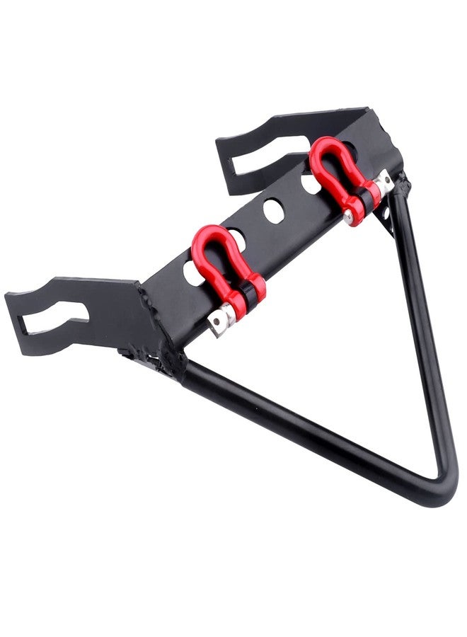CrazyHobby Metal RC Crawler Front Bumper with Winch Mount Shackles for TRX4 Axial SCX10 & SCX10 II Redcat Gen7 Gen 8 Upgrades (Type B) - Image 4
