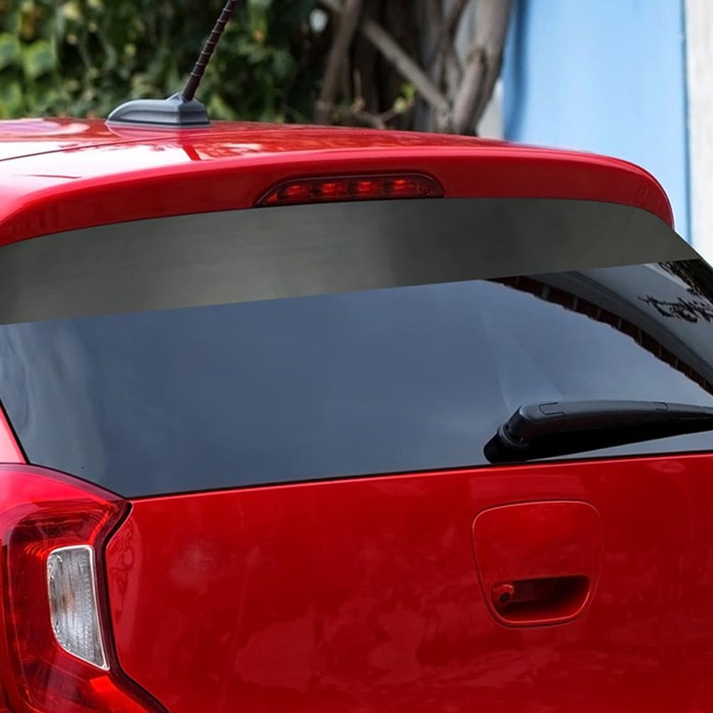 VICASKY Car Windshield Banner & Sun Strip Tint â€“ Matte Black Vinyl Sun Visor Decal for Truck, SUV, Boat, RV, Trailer Racing Styling & Windshield Decoration - Image 3
